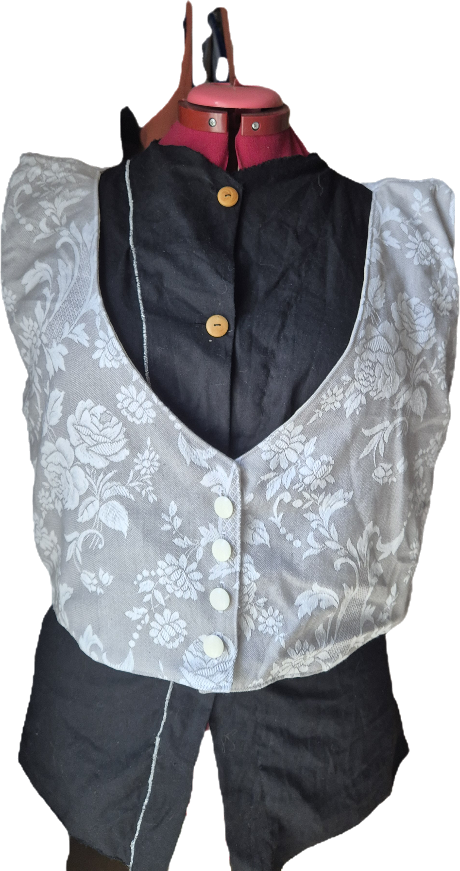 Gilet «Vintage» gris